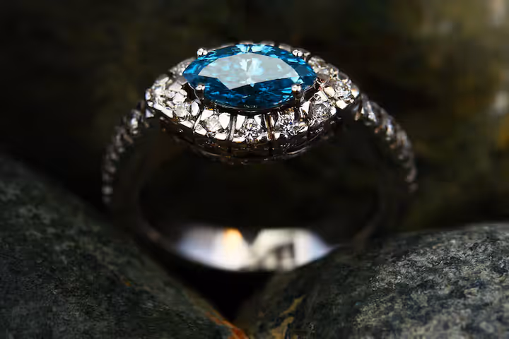Fancy Vivid Blue Diamonds: Complete Guide to Rarity, Grading, and Value Factors
